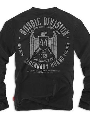 Мужская кофта лонгслив dobermans aggressive nordic division ls91bk (xxl)