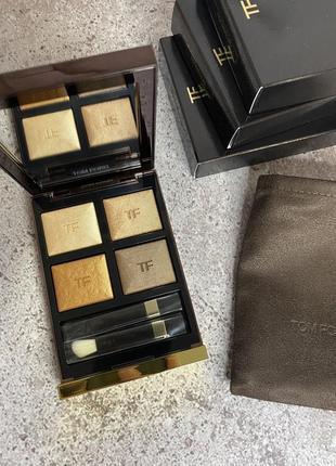 Tom ford - eye color quad eyeshadow palette - палетка тіней, 04 - suspicion2 фото