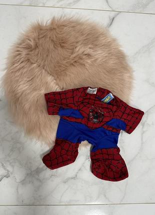 Костюм на мягкую игрушку spider man, одежда на игрушку