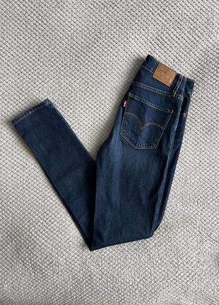 Джинсы levis 721 high rise skinny для высокого роста2 фото