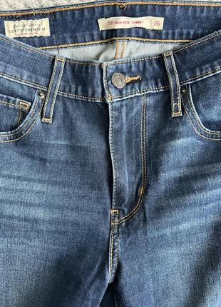 Джинсы levis 721 high rise skinny для высокого роста3 фото