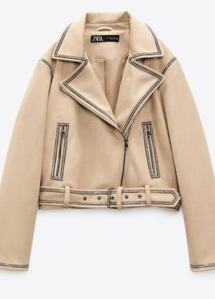 Курточка косуха zara l