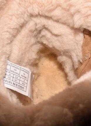 Ugg australia florence угги ботинки зимние женские мех овчина цигейка. оригинал. 39 р/25 см6 фото