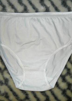 Базові бавовняні трусики з високою посадкою leyla