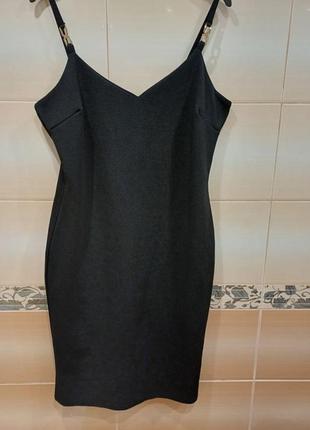 Коктельное трикотажное платье на бретельках envy