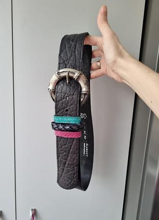 Шкіряний ремінь, пояс на талію, шкіряний пасок, акцентний пояс, акцентний ремінь