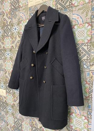 Жакет двубортный пальто в стиле old money5 фото