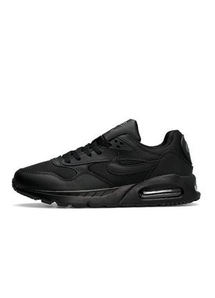 Чоловічі кросівки nike air max correlate all black1 фото