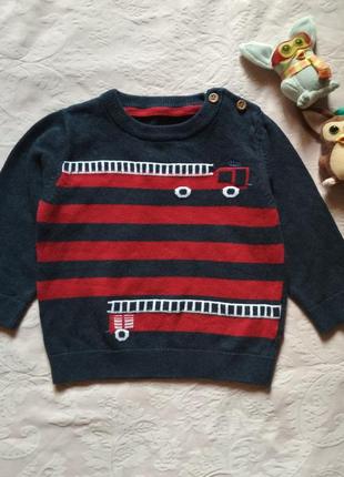 Джемпер / свитер для мальчика 9-12 месяцев 💥 распродажа3 фото