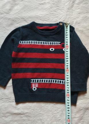 Джемпер / свитер для мальчика 9-12 месяцев 💥 распродажа7 фото