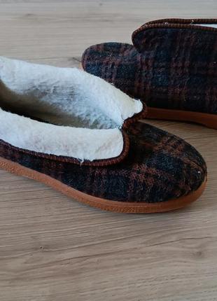Короткие сапожки для дома и дома / теплая текстильная обувь / валянки1 фото