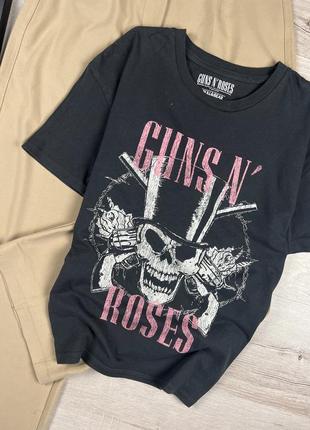 Футболка с принтом pull & bear