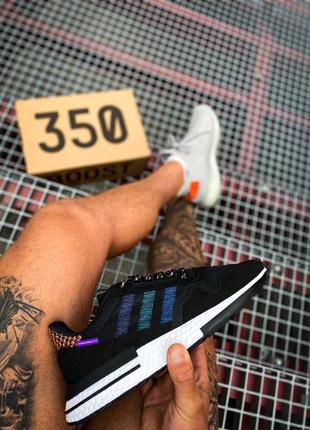 adidas colors zx500 rm boost og black x commonwealth 🆕 женские кроссовки адидас 🆕 черные