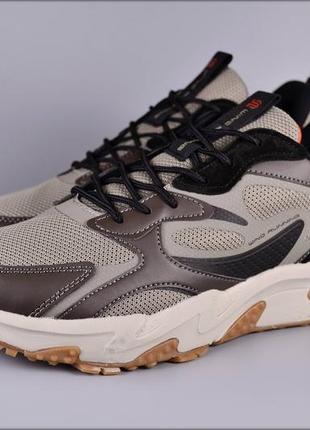 Мужские кроссовки bs-x wind run beige3 фото