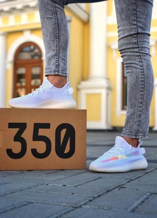 Жіночі кросівки adidas yeezy boost 350  люкс якість3 фото