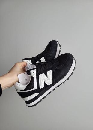 Жіночі кросівки new balance 574 black