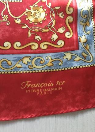 Большой нагрудный платок pierre balmain.paris.91*913 фото