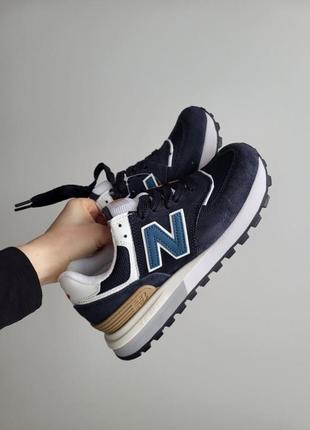 Женские кроссовки new balance 574 indigo