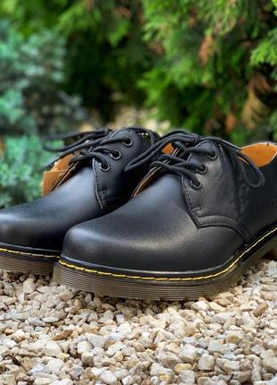 Dr. martens 1461 black / 🆕 женские  туфли мартинс 🆕  черные5 фото