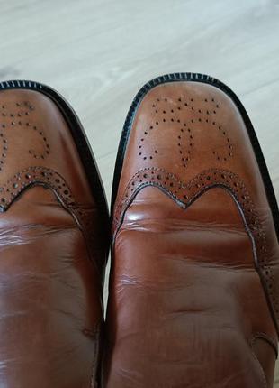 Кожаные мужские туфли sherwood/ натуральная кожа6 фото