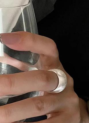 Кольцо кольцо серебро сатин silver original