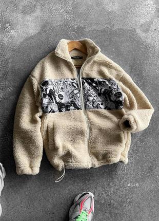 Мужская плюшевая кофта