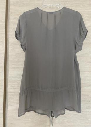 Изумительная шёлковая блуза эксклюзив intimissini размер s2 фото