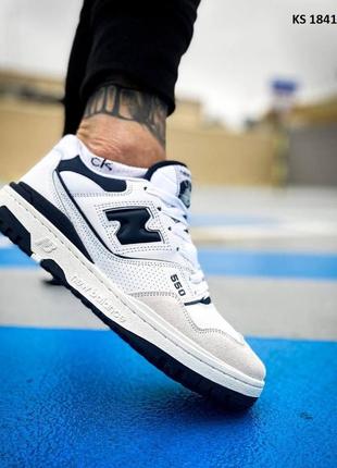 Кросівки new balance 550 біло-сині