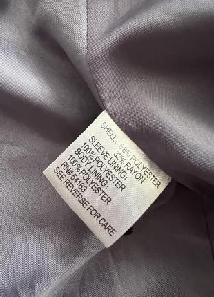 Винтажный брендовый пиджак в полоску7 фото