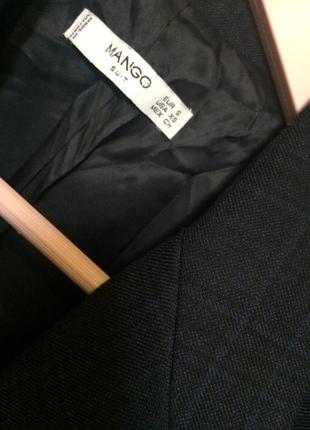 Мускулинный пиджак/блейзер с плечами mango9 фото