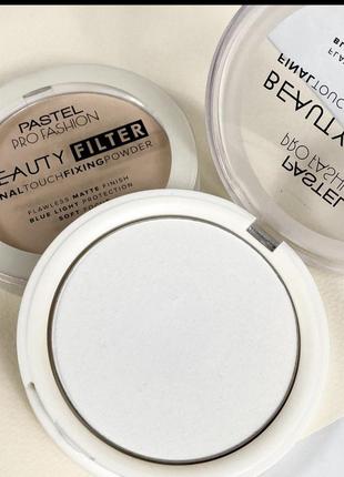 Фіксуюча пудра від турецького бренду pastel