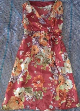 Сукня натуральний 100%шовк