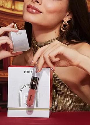 Подарунковий набір kiko парфум 50 мл + помада блиск