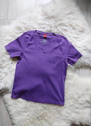 💜💛💙 м'яка якісна футболка фіолет