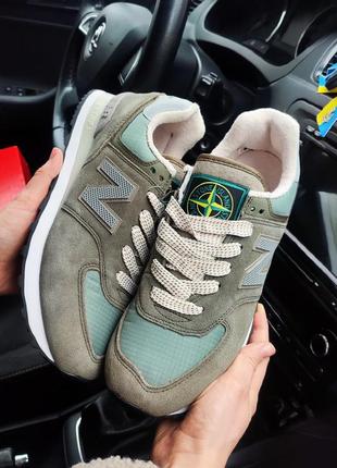 🔥кросівки new balance 574 legacy stone island 🔥