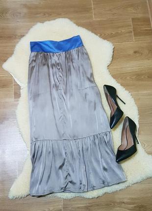 Юбка из натурального шелка