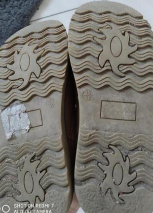 Челсі чобітки коричневі демі3 фото