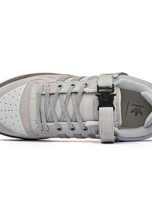 Adidas bad bunny x forum low gray 3