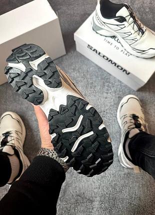 Salomon xt-6 white 5