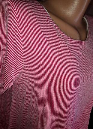 Стильна футболка блуза в полоску італія2 фото