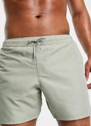 Фірмові чоловічі пляжні шорти бренду asos usa