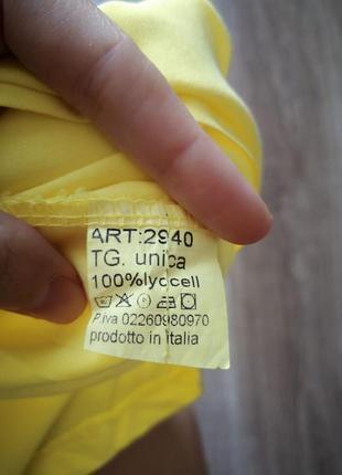 Італійське, жовте плаття4 фото