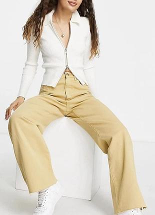 Широкие джинсы bershka