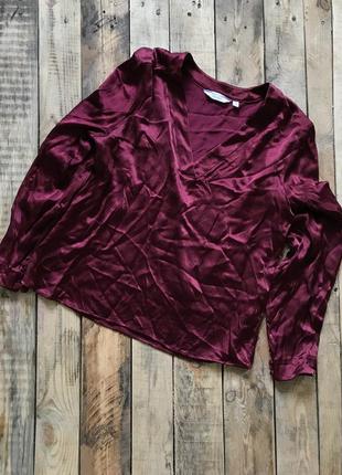 Блуза атласная