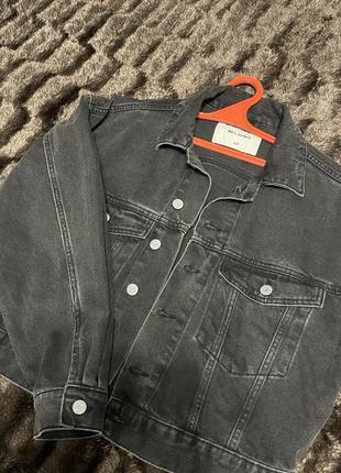 Женская джинсовая куртка h&m
