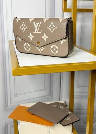 Сумка клатч louis vuitton люкс