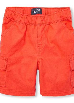 Бавовняні, дуже зручні помаранчеві шорти для хлопчиків