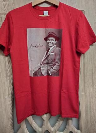 Футболка frank sinatra , актор , співак , френкі , голос , блакитні очі