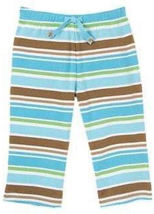 Гарні та зручні штани відмінної якості в смужку на мотузочках. сша, gymboree.