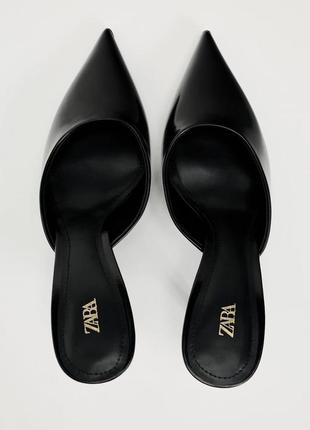 Лакированные мюли zara5 фото